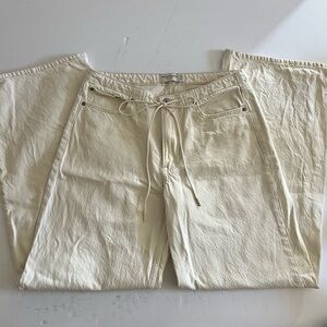 Abercrombie Ultra Loose Low Rise Drawstring Pants Jeans